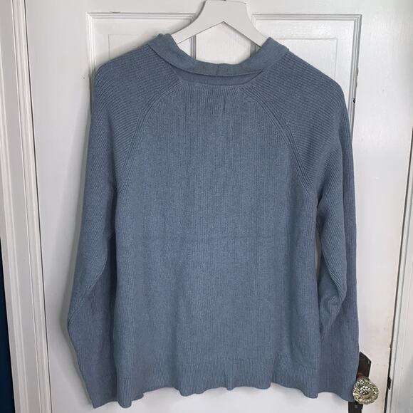 American Eagle Men’s Long-Sleeve Sweater Polo Shirt New with Tag M-046 Size M - Picture 9 of 9